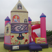  Princess style bouncy castle